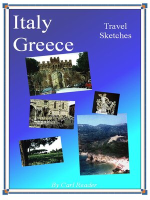 cover image of Italy, Greece--Travel Sketches